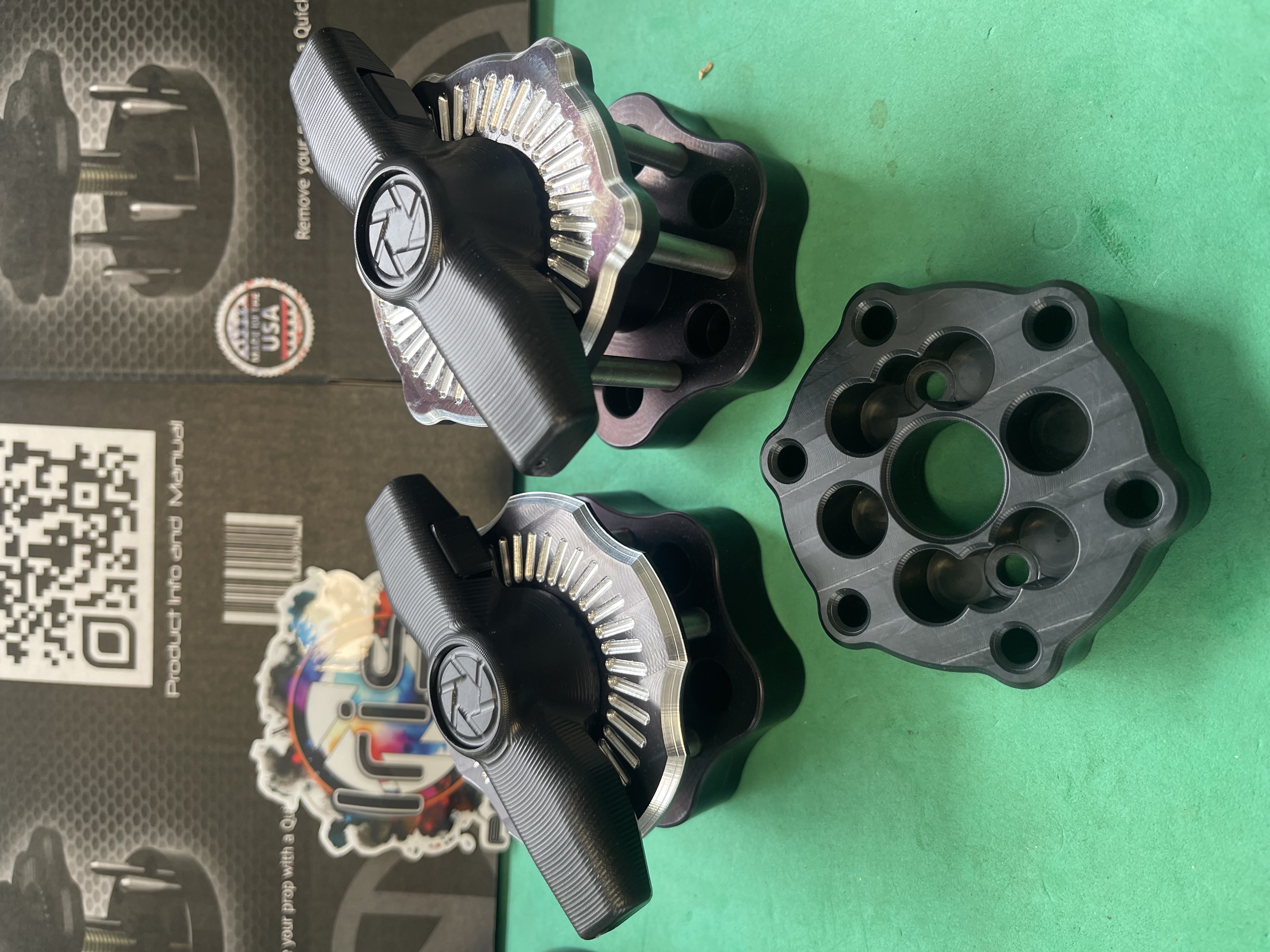Iris Paramotor Quickie and Quick Release Prop Adaptor
